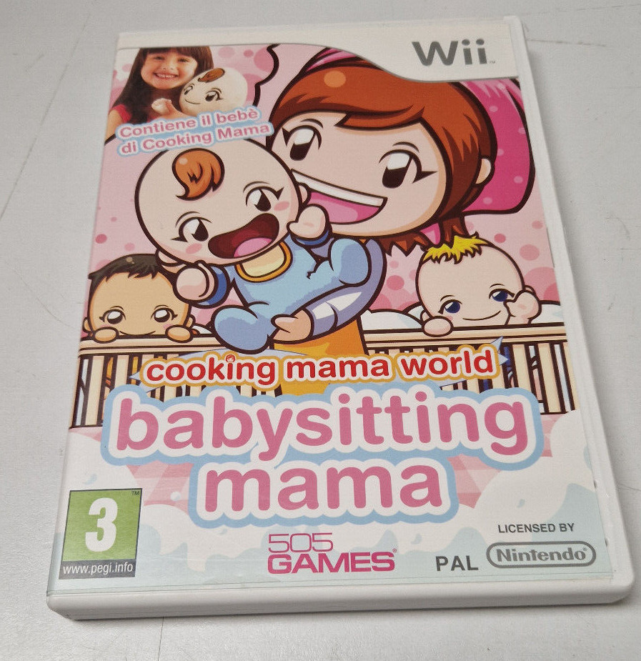 Baby sitting Mama Babysitting - Nintendo Wii Cooking mama