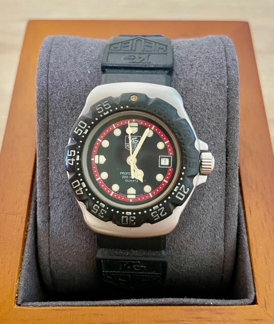 TAG Heuer Formula 1 Ladies Quartz Watch 200M Water Resistant Black Dial 374.508