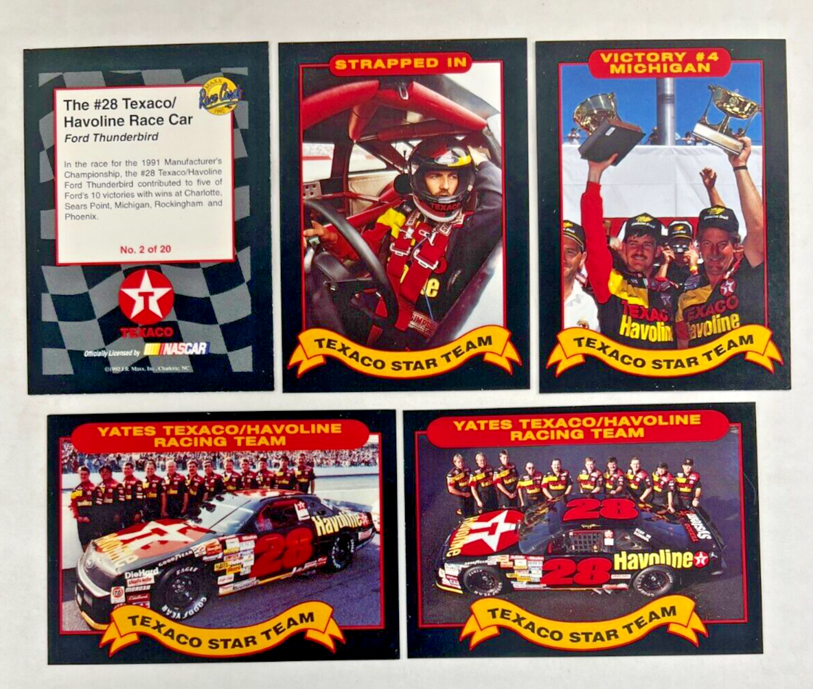 MAXX 1992 TEXACO STAR TEAM DAVEY ALLISON RACING NASCAR Complete 20