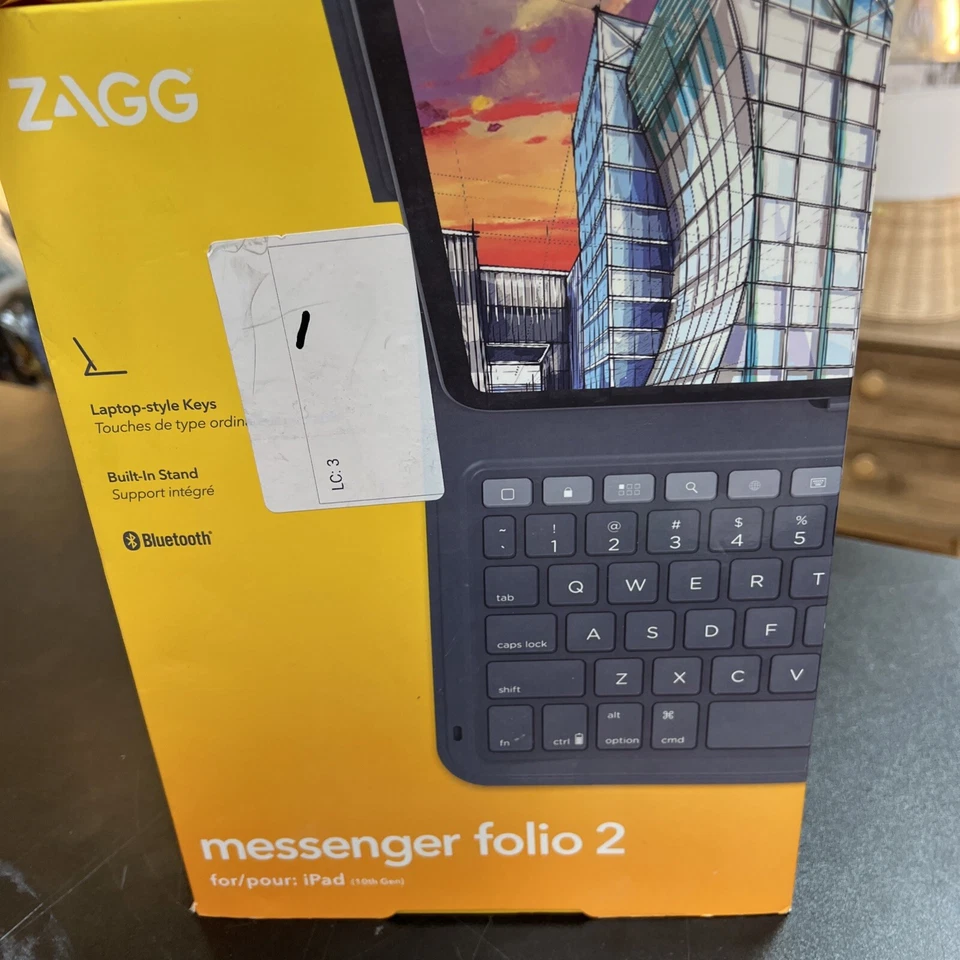 ZAGG Keyboard iPad 10.9" Messenger Folio 2 - Image 4 of 4