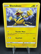 Carta Pokemon comune Electabuzz 046/172 stelle brillanti non holo quasi nuova