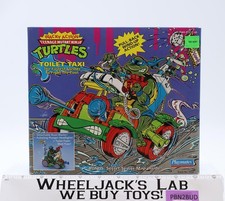 Toilet Taxi Teenage Mutant Ninja Turtles TMNT 1990 Playmates Vehicle NEW SEALED