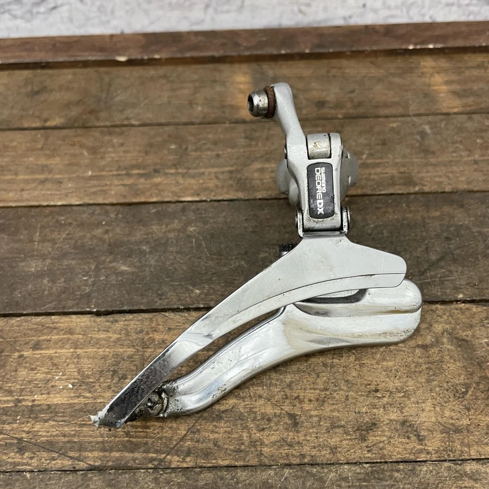 Vintage Shimano Deore DX FD-M650 Umwerfer 28,6mm Schelle MTB Triple Japan - Bild 2 von 4