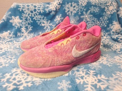 Nike LeBron 21 Pink The World is Your Oyster Basketball Shoes HF0721-900 Sz 8