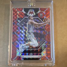Panini 2022-23 Mosaic Red Mosaic Keegan Murray Rookie #227 Kings