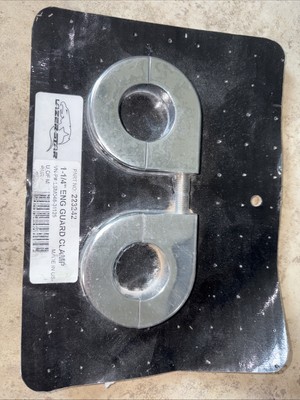 Lazer Star LSM048-31125 1 1/4 inch engine guard clamp chrome NEW bm5