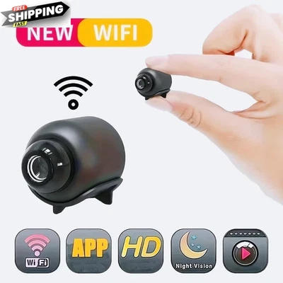 HD 1080P Mini Wifi Camera Indoor Night Vision Baby Monitor Security Cam