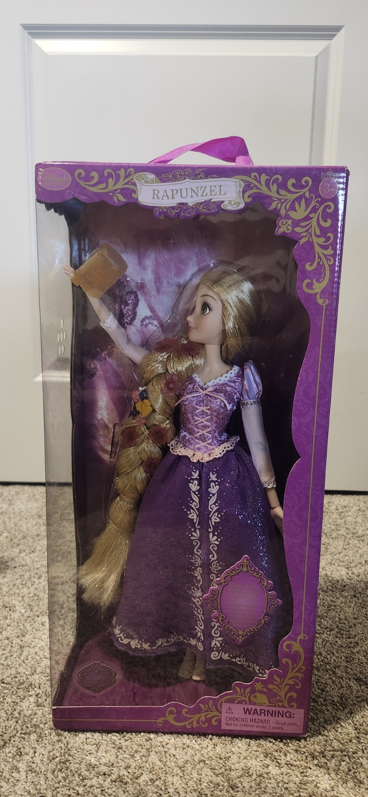 NIB Disney Store Tangled Singing Rapunzel 17&rdquo; Doll Lantern/Hair Light Up Sealed