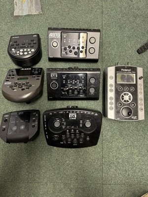 Restposten 6x elektronisches elektrisches digitales Schlagzeug Set Module Brain Unit Konsole