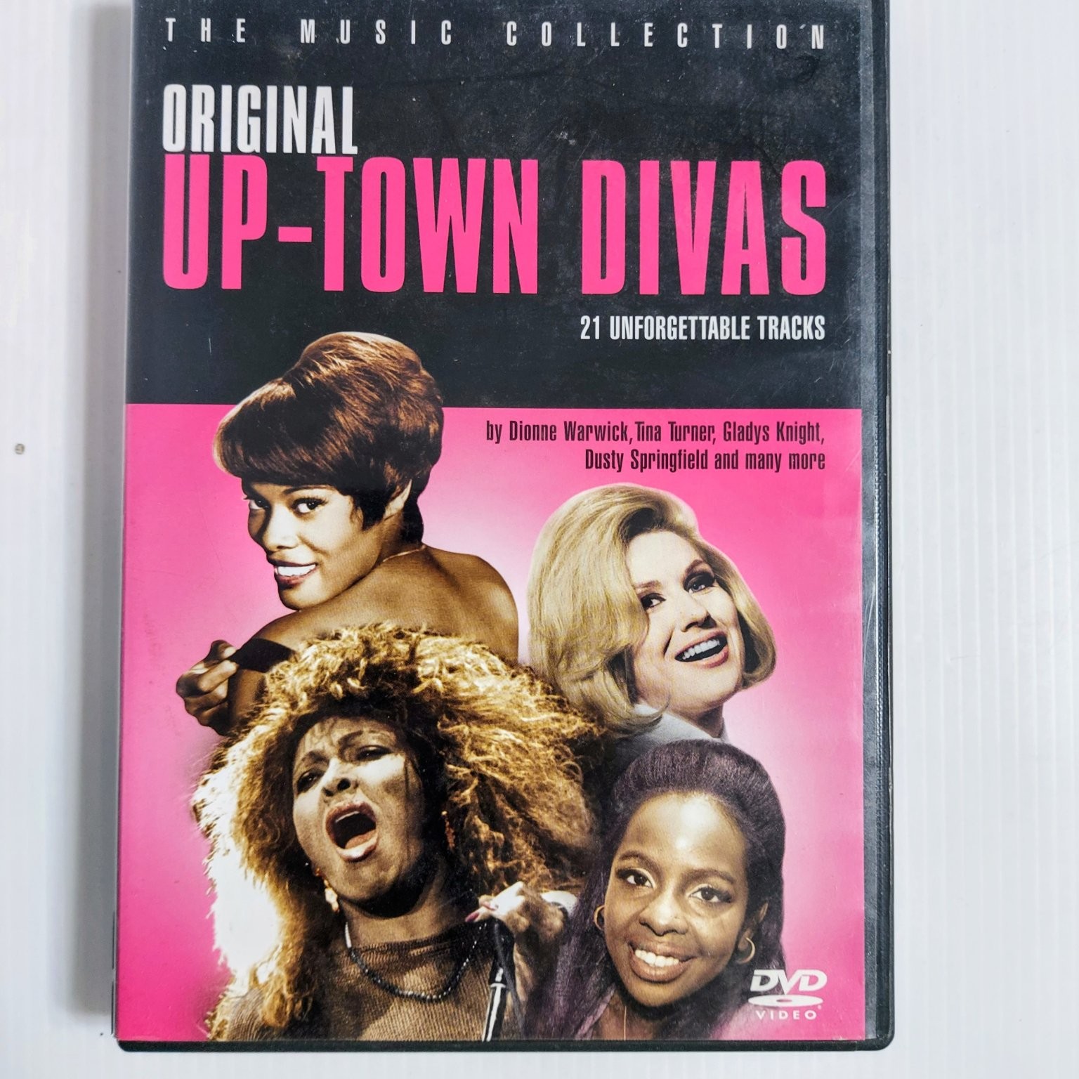 Original Up-Town Divas DVD 2005 Dionne Warwick Tina Turner Gladys Knight Music