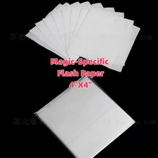 30Pcs Magic-Specific Paper,4“X4",Magic Performances Prop