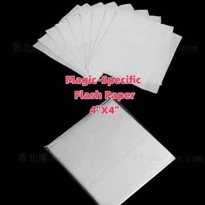 30Pcs Magic-Specific Paper,4 X4'',Magic Performances Prop