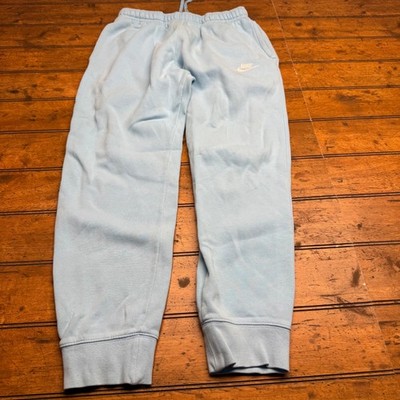 Nike Sportswear Club Fleece Joggers Light Blue Mens Medium Sweatpants