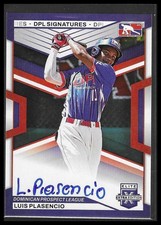 2023 Panini Elite Extra Edition #DPS-LP Luis Plasecncio DPL Signatures