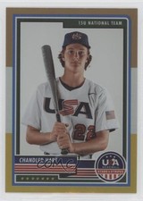 2023 USA Baseball Stars & Stripes Bronze Silver and Gold Prizm Chandler Hart 0b3