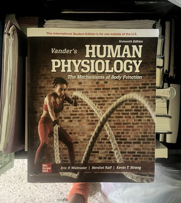 Vander's Human Physiology Mechanisms of Body Function 16th Int'l PB McGraw