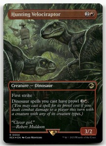 Hunting Velociraptor Mtg | eBay