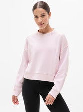 Athleta On Sale Seasoft Rib Crewneck Sweatshirt Free Ship 