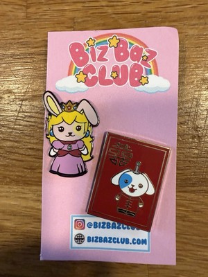 Biz Baz Club Collectible  Pin Set Of 2 - Independent Artist