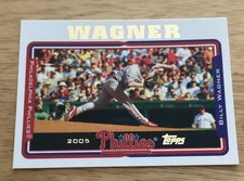 2005 Topps - Billy Wagner #117 - near mint condition - FREE SHIPPING