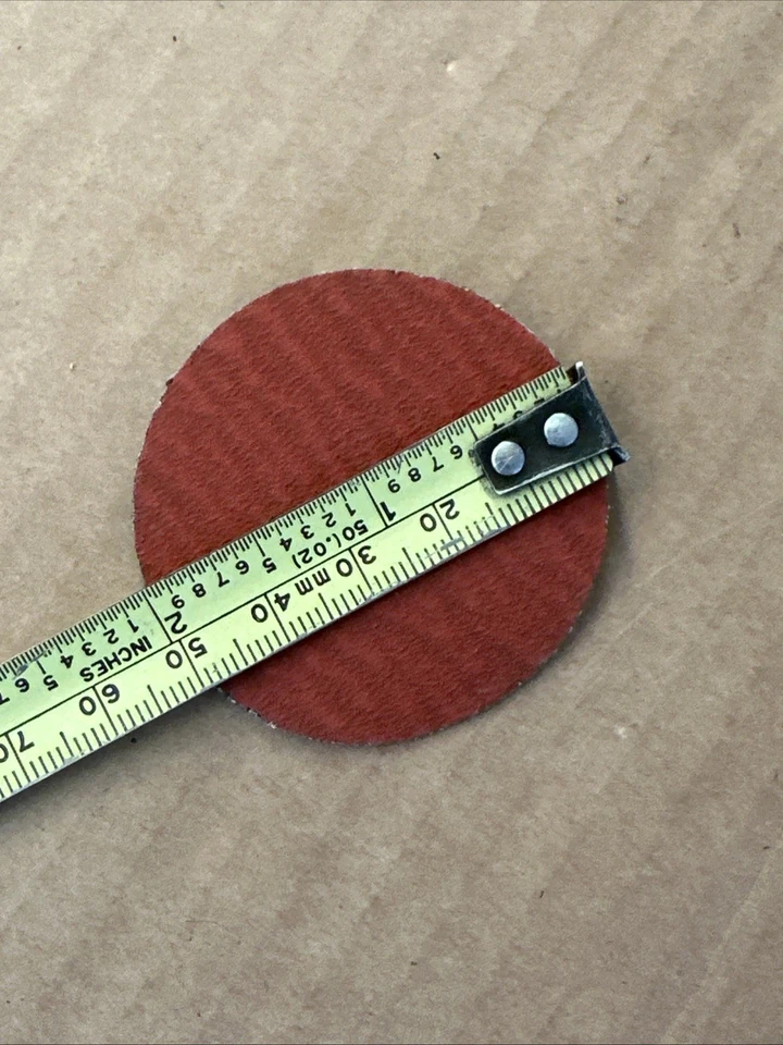 3M 2" 777P REGALITE POLYCUT EX ROLOC TSM DISCS P120YF  (BOX OF 40) - Image 3 of 4