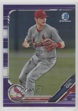 2019 Bowman Draft Chrome Purple Refractor 21/250 Mateo Gil #BDC-38 wj2