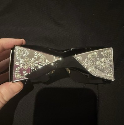 Dior Grand Salon Swarovski Sunglasses (Black) | eBay