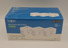 TP-Link Tapo P125M Mini Smart Wi-Fi Plug (3-P...