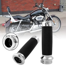 1" Motorcycle Handlebar Hand Grips For Harley Touring Sportster XL883 XL1200