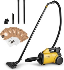 3670M Canister Cleaner, Lightweight Powerful Vacuum for Carpets and Hard floors