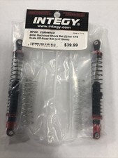 INTEGY Billet Machined Shock Set (2) For 1/10 Scale L=110mm C29044RED