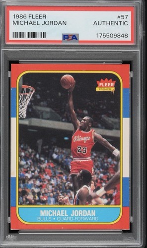1986-87 Fleer - Michael Jordan #57 (RC)