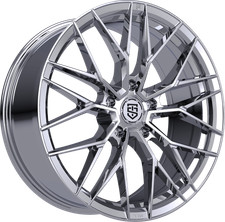 1 Tis Motorsports 20x8.5 5x4.50 35 505c Chrome Plated Wheel Rim 1 Tis Motorsports 20x8.5 5x4.50 35 505c Chrome Plated Wheel Rim