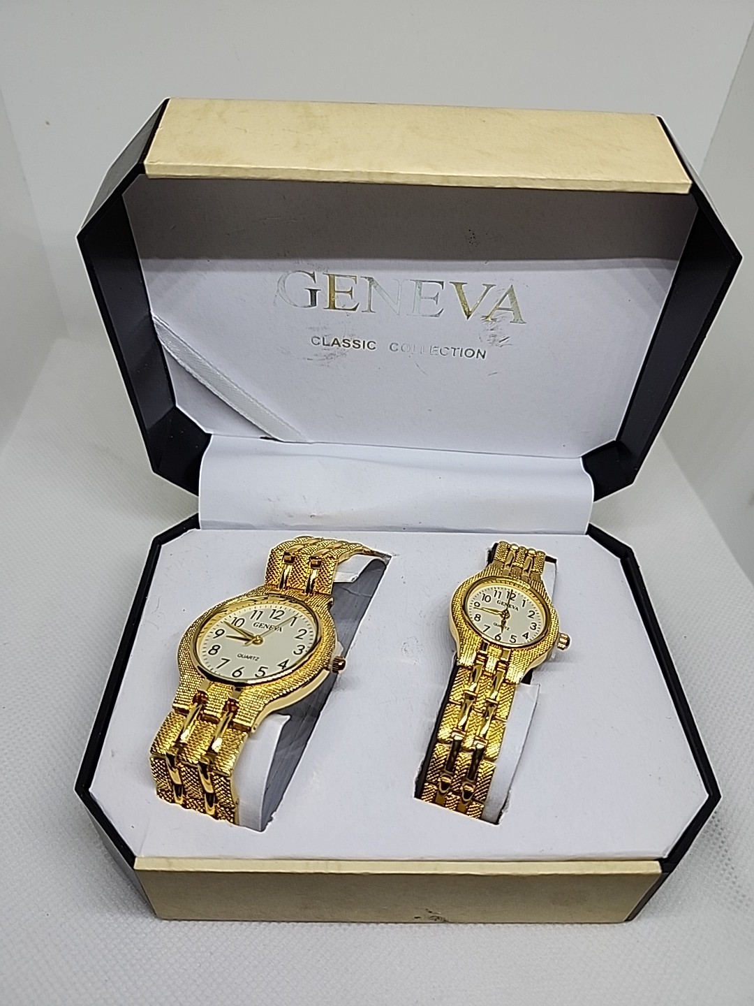 Купить Geneva Wrist Watch Classic Collection Hers Quartz Gold Tone
