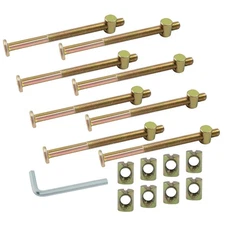 Biaungdo M8 x 110mm Bunk Bed Bolts, Hex Drive Socket Furniture Barrel Screws ...