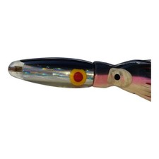 Rick Rose Hawaiian Trolling Fishing Lure Bullet Big Game saltwater Marlin Kona 