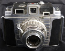 Kodak Chevron Vintage Camera W/ 78mm 3.5 Ektar - Repair/Spares READ