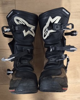 AlpineStars Tech T Size 43 Motorcycle Boots Used Condition