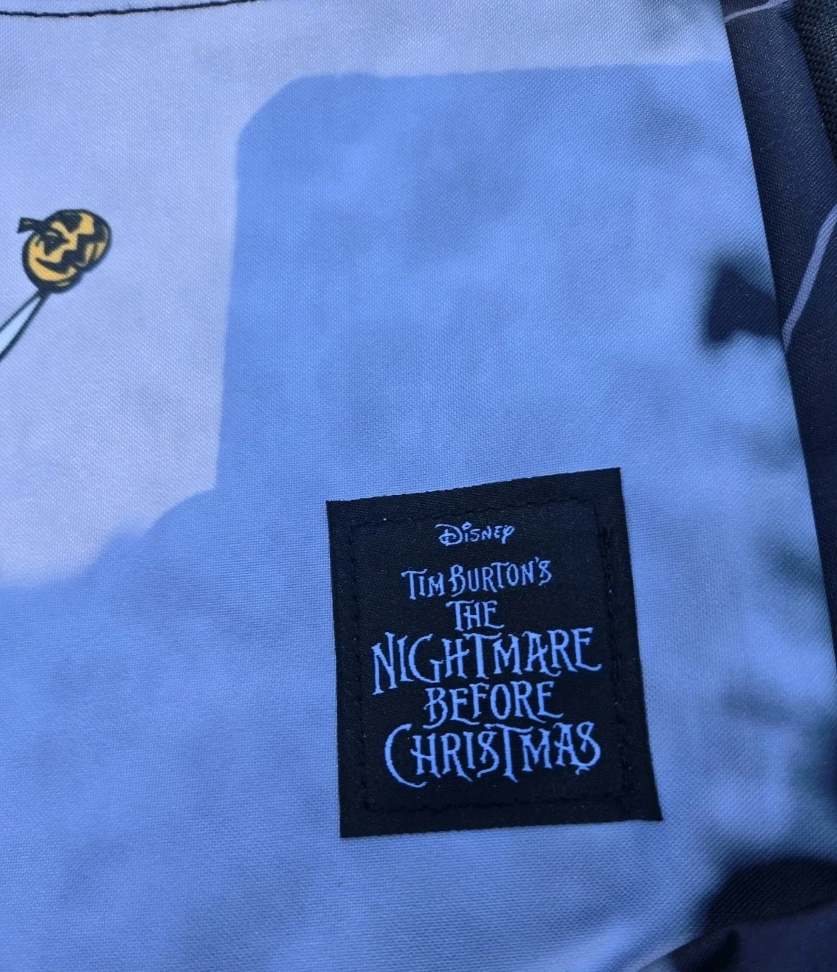 Disney The Nightmare Before Christmas Hooded Backpack Jack And Sally