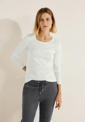 CECIL Langarmshirt Pia in der Farbe vanilla cream - Bild 1 von 4