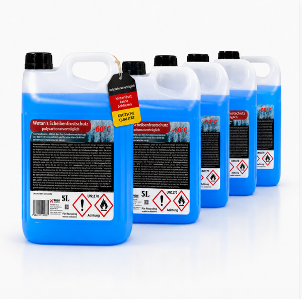 Scheibenfrostschutz Konzentrat Bis -60 °C Scheibenwasser 25 L Kanister 5 X 5 L-image