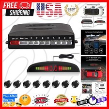 Car Reverse Parking Radar System with 8 Parking Sensors Distance Detection  ...