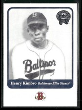 2001 Fleer Greats of the Game #39 Henry Kimbro