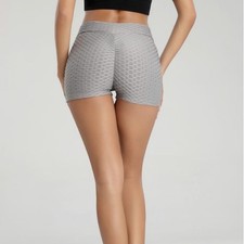 Women s High Waist Scrunch Booty Shorts Gym Yoga Butt Lifting Hot
