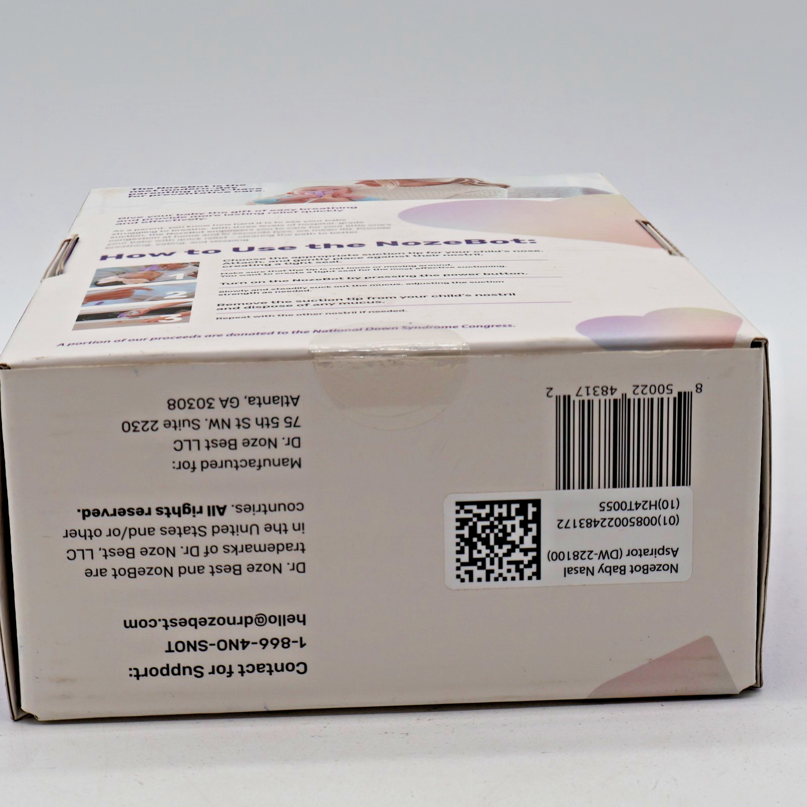 Dr. Noze Best - NozeBot | Electric Baby Nasal Aspirator 