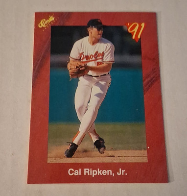 Classic Games 1991 Classic Update Red Travel Cal Ripken Jr Orioles #T3