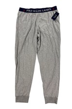 NEW Polo Ralph Lauren Sleepwear Pajama Pants Cotton Gray Mens Size XL