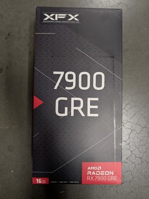 XFX - AMD  Radeon RX 7900GRE 16GB GDDR6 PCI Express 4.0 GPU *USED, WITH BOX*