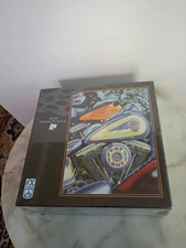 Harley-Davidson FX Schmid 500 Jigsaw Puzzle 24" x 18” Scott Jacobs USA NIB 