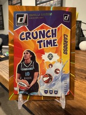 KAMILLA CARDOSO 2025 Donruss WNBA Crunch Time #/399 Orange Laser #10